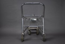 Shopping cart frame- handle view